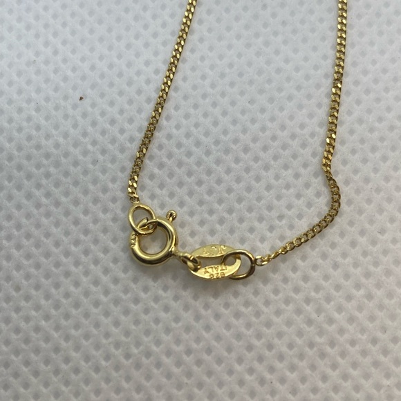 Dalmation Jasper pendant & Chain - Picture 3 of 3